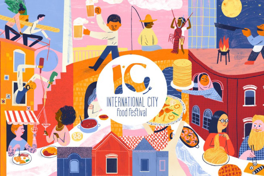 International City Food Festival graphic