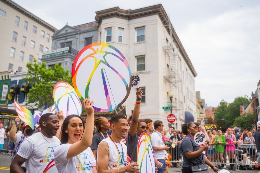 Pride Parade Monumental Sports