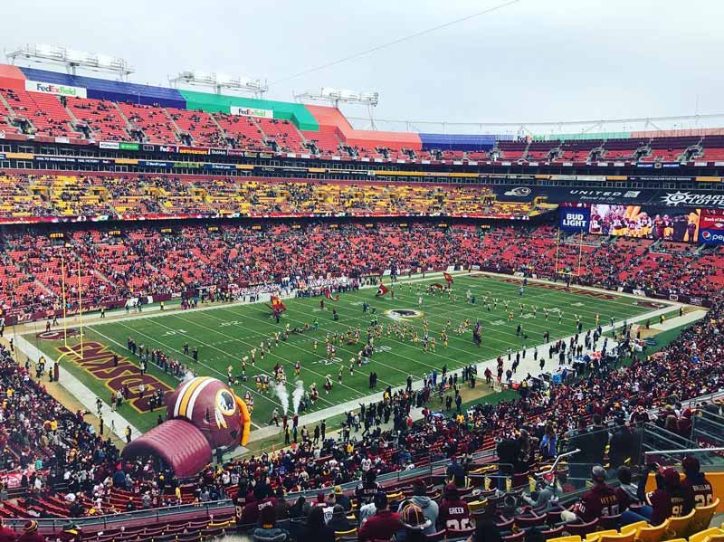 @deiwalsh - Washington Redskins football game at FedExField - Reasons to attend a Redskins game this fall in DC