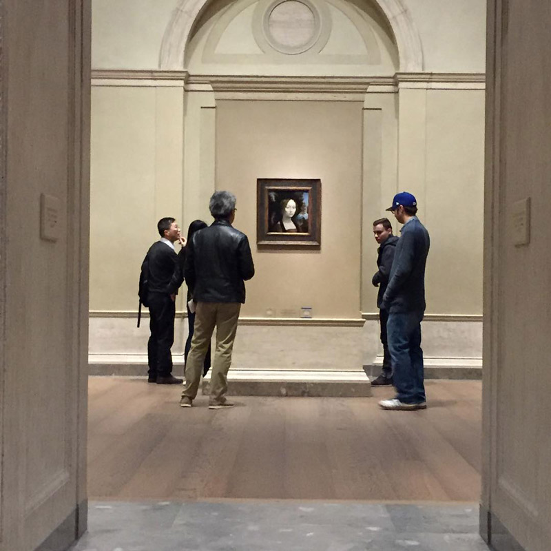 @jimschruefer - Leonardo da Vinci's Ginevra de' Benci at the National Gallery of Art - Where to see master painters in Washington, DC