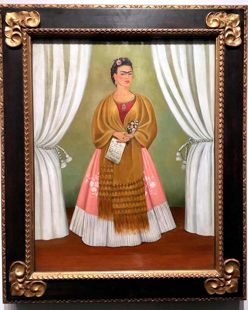 @mermacita - Frida KahloSelf-Portrait Dedicated to Leon Trotsky at the National Museum of Women in the Arts - Art museums in Washington, DC