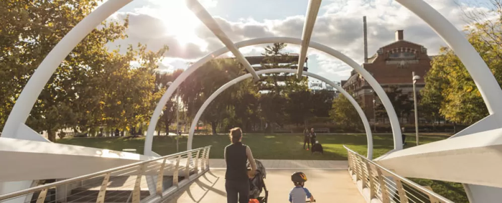 Family Friendly Things to Do on the Capitol Riverfront - Yards Park in Washington, DC